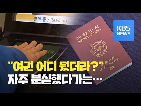 장관, 대사도 “여권 어디 뒀더라?” / KBS뉴스(News)