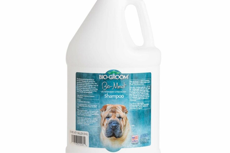 Amazon.Com : Bio-Groom Bio-Med Dog Shampoo – Coal Tar, Dog Bathing  Supplies, Puppy Shampoo, For Sensitive Skin, Hot Spot Treatment, Itch  Relief, Cruelty-Free, Made In Usa – 1 Gallon : Pet Shampoos :