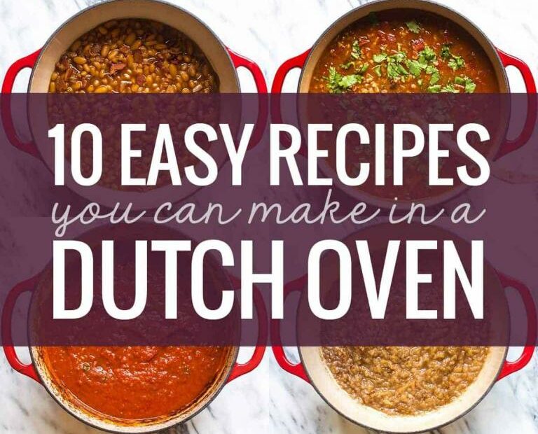 10 Easy Recipes You Can Make In A Dutch Oven - Pinch Of Yum