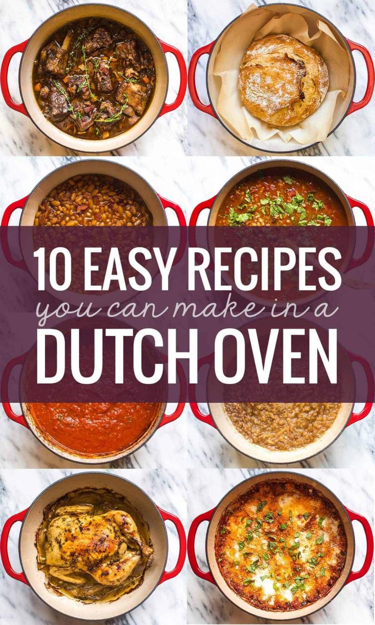 10 Easy Recipes You Can Make In A Dutch Oven - Pinch Of Yum