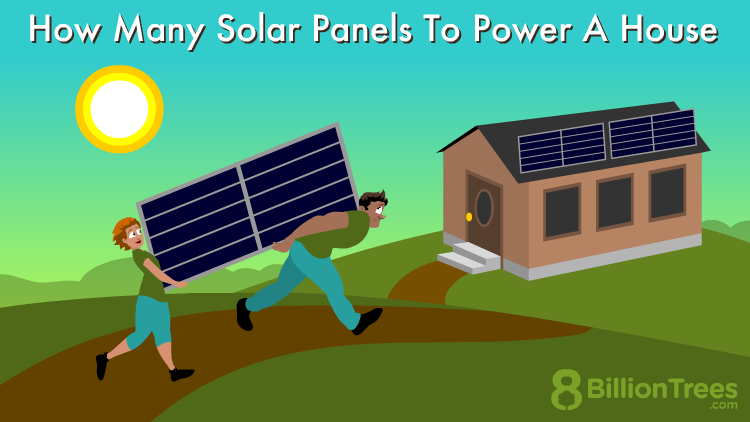 How Many Solar Panels To Power A House (For Every Size, Type, Location)