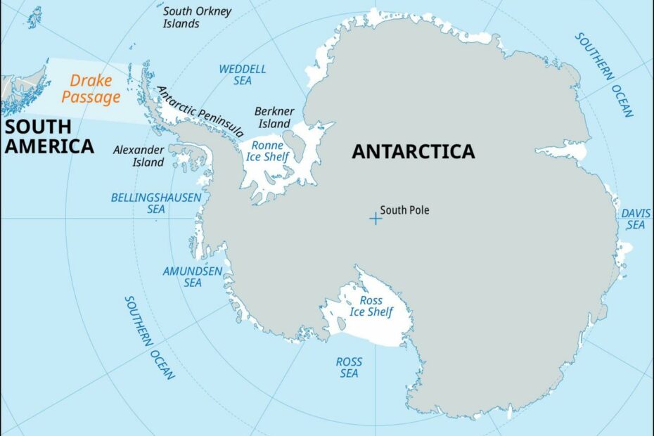 Drake Passage | Antarctica, Map, Description, & Facts | Britannica