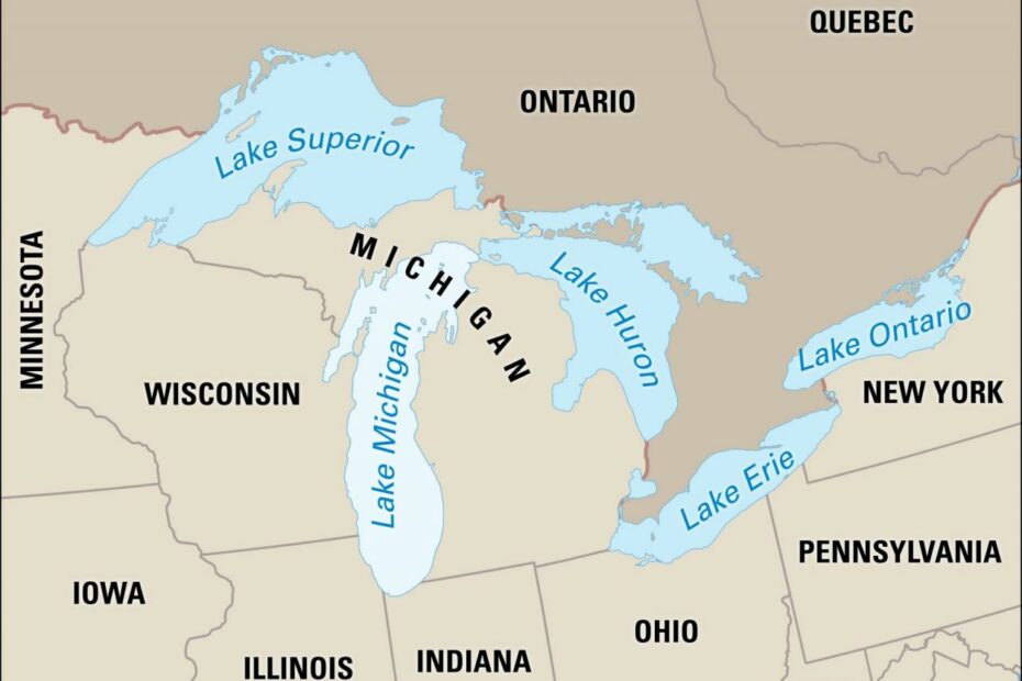 Lake Michigan | Depth, Freshwater, Size, & Map | Britannica