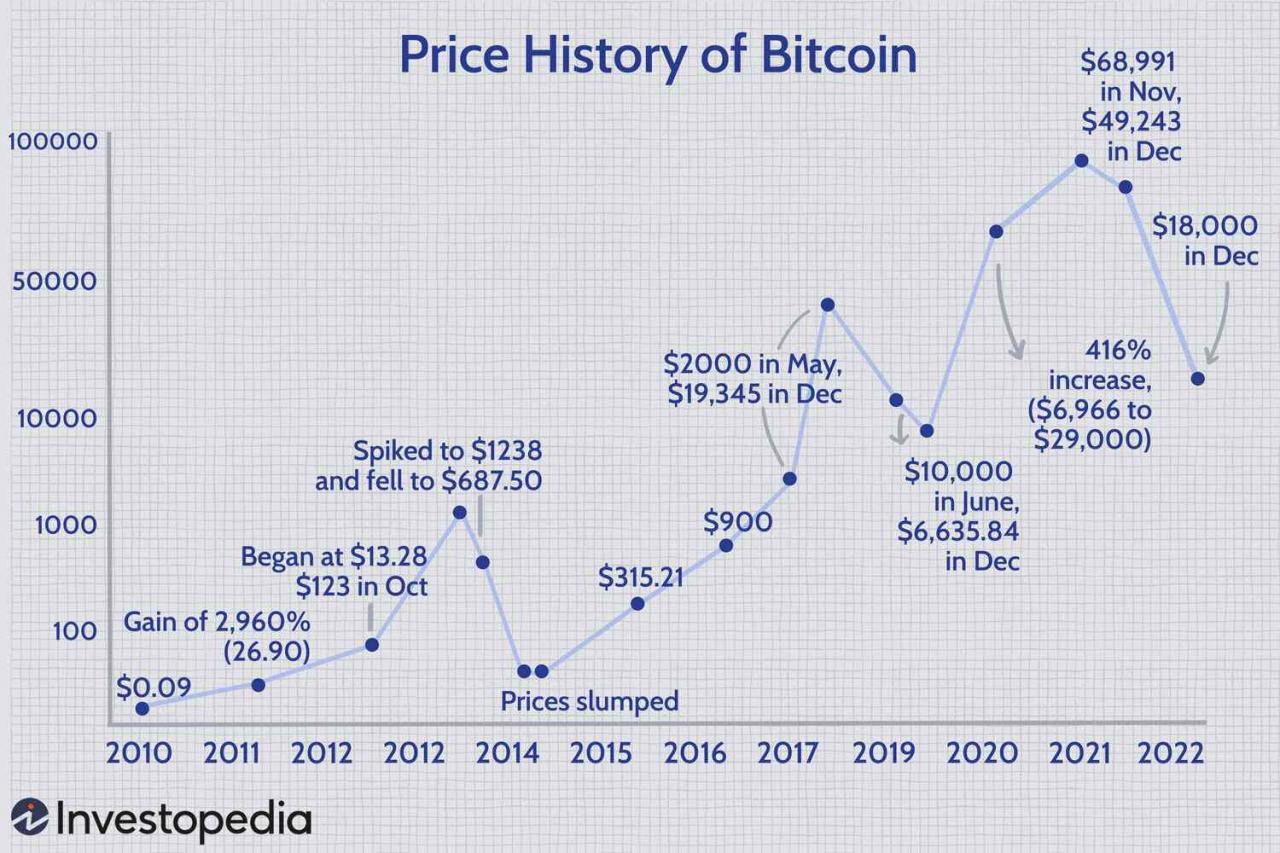 Bitcoin'S Price History