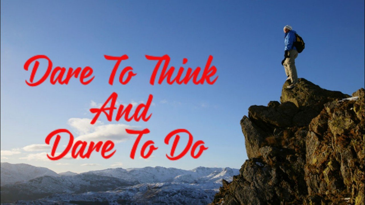 Dare To Think And Dare To Do – Ha-Le Thai