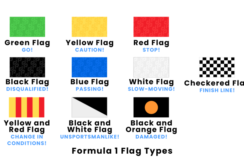 Formula 1 Flag Types