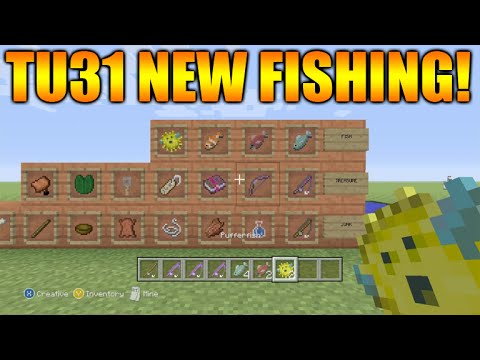 ☆Minecraft Xbox 360 + Ps3: Title Update 31 New Fishing System + Enchanted  Fishing Rods Full Guide☆ - Youtube