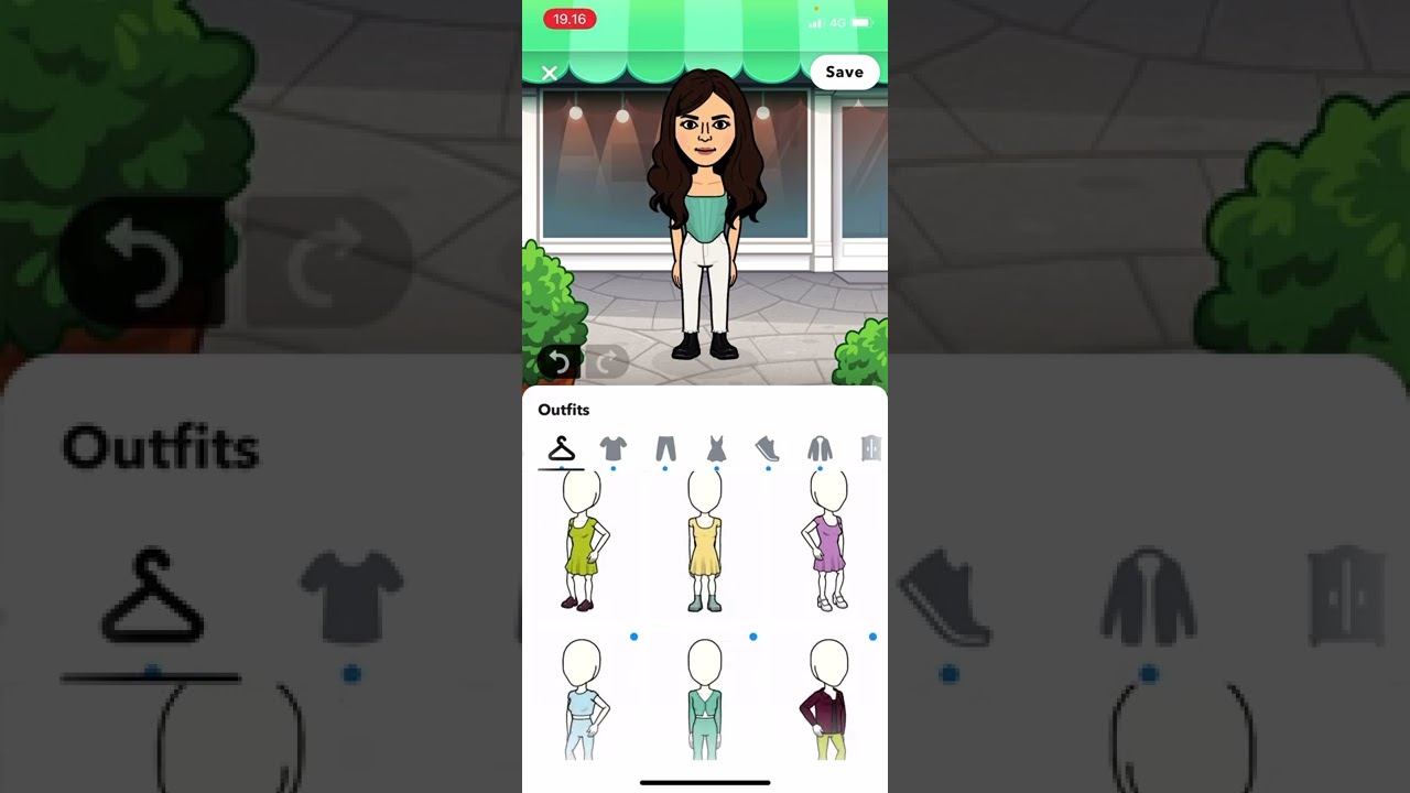 How To Change Snapchat Bitmoji Outfit - Youtube