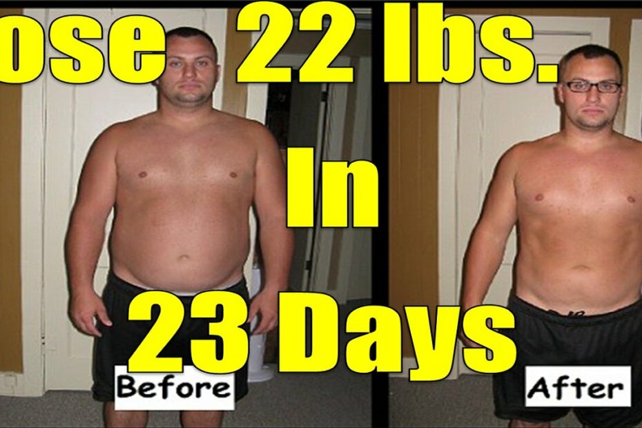 Emergency Diet: Lose 20 Pounds In 3 Weeks Or... 22 Lbs. In 23 Days Like He  Did - Youtube