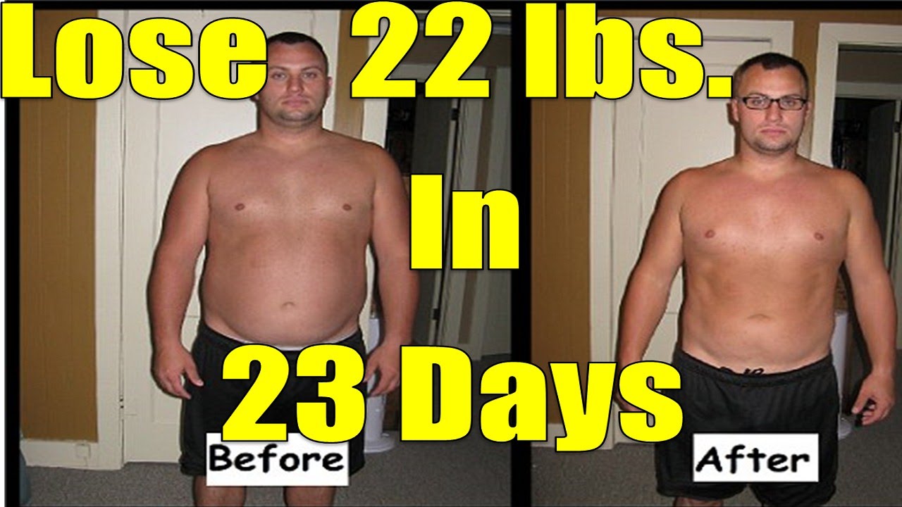 Emergency Diet: Lose 20 Pounds In 3 Weeks Or... 22 Lbs. In 23 Days Like He  Did - Youtube