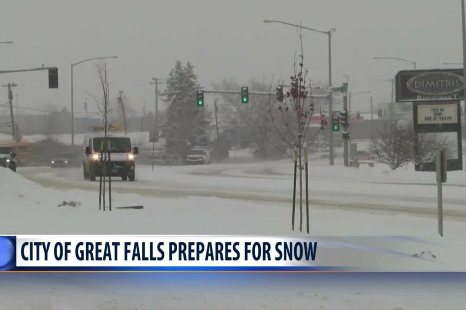 Great Falls And Cascade County Prepare For Snow - Youtube