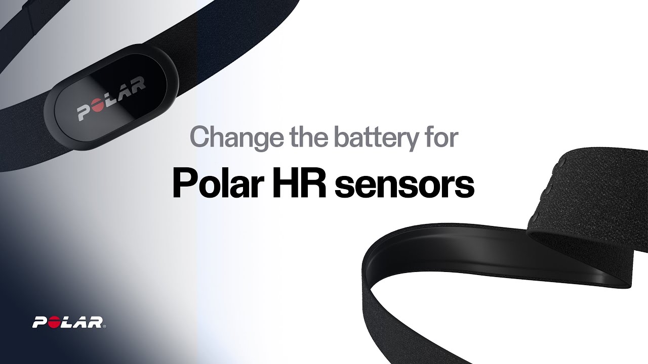 Polar Heart Rate Sensors | Change The Battery - Youtube