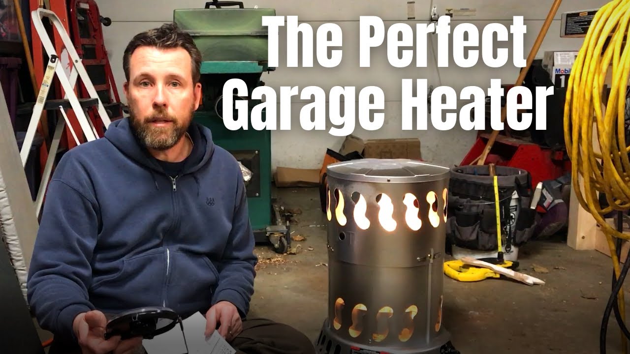 Propane Garage Shop Heater Set Up And Review - Youtube