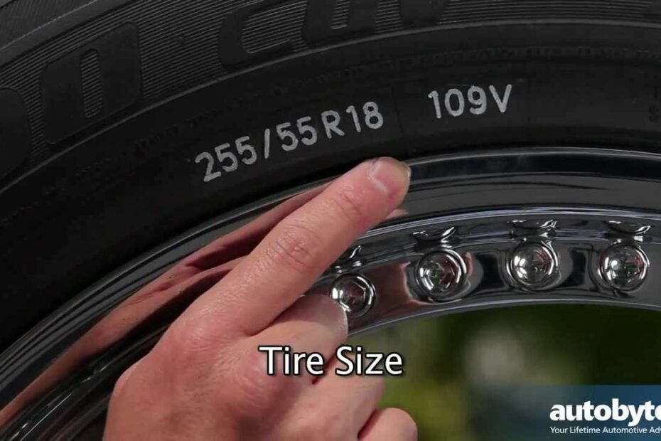 How To Read A Tire Size & Understanding A Tire Sidewall - Abtl Auto Extras  - Youtube