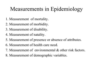 Principles Of Epidemiology | Ppt