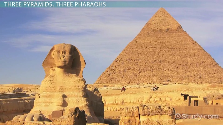 Pyramids Of Giza | Overview, Location & Purpose - Video & Lesson Transcript  | Study.Com