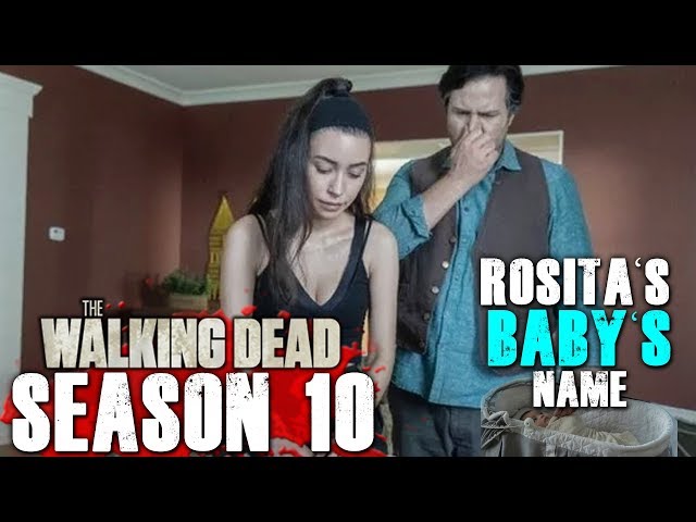 The Walking Dead Season 10 - Rosita'S Baby'S Name Revealed! - Youtube