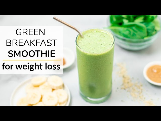 Green Breakfast Smoothie | For Weight Loss - Youtube