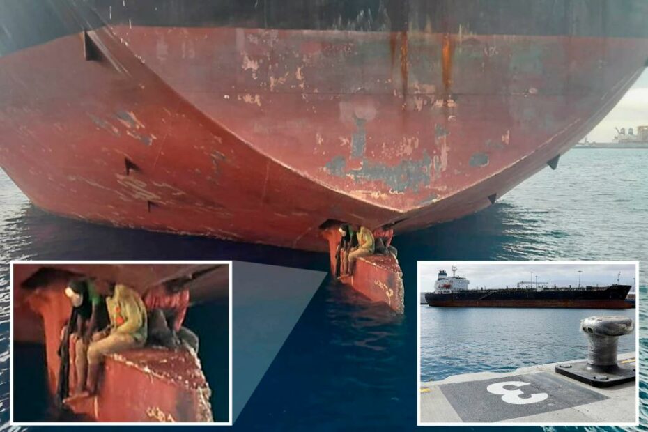 Stowaways Found On Ship'S Rudder On Trip To Canary Islands