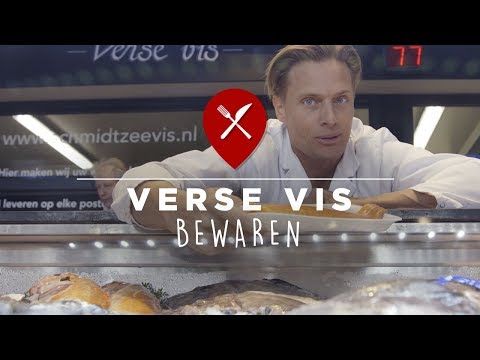 Hoe moet je verse vis bewaren?