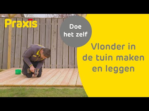 Vlonder in de tuin maken en leggen - Praxis