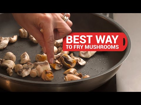 How to Fry Mushrooms - Guaranteed Crisp! | Cooking Tips with Olivia