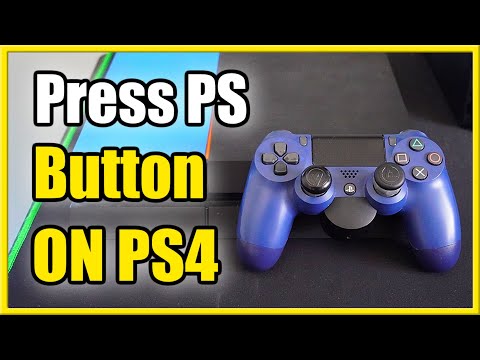 How to Fix Press PS Button to use Controller on PS4 (Best Method)