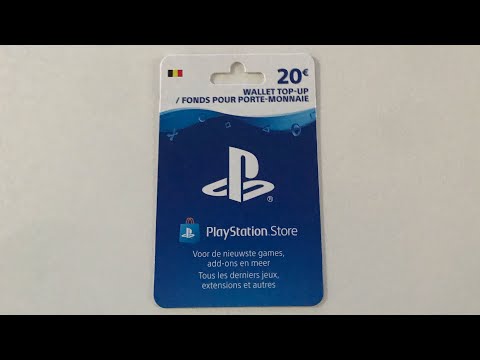 Hoe zet je een PlayStation kaart op de PS4