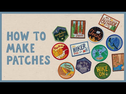 How to Make a Custom Patch | DIY | Beginner Friendly!