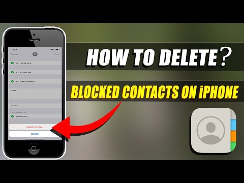 How to Delete Blocked Contacts on iPhone (2022)