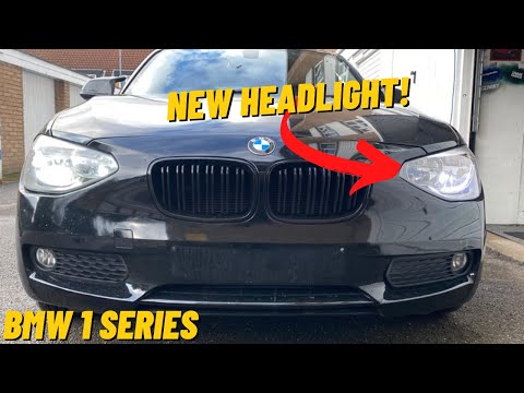 How To Replace The Headlights on a BMW 1 Series F20 | #BMW #MSport #F20