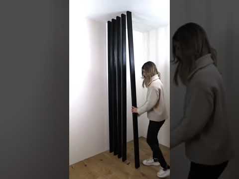 Create a Private Space with a Wall Panel Room Divider