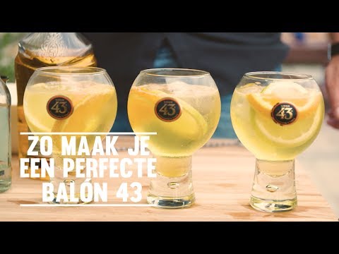 Zo maak je de Balón 43 cocktail van Licor 43!