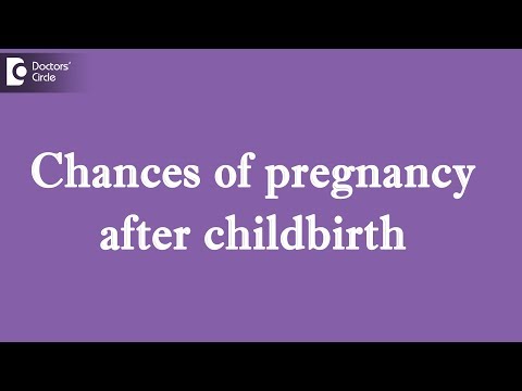 What are the chances of getting pregnant soon after giving birth? - Dr.H.S.Chandrika