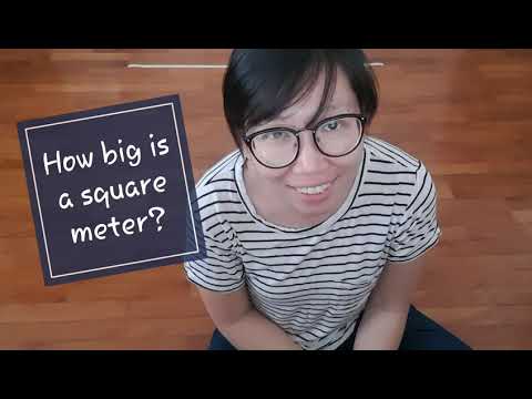 How big is a square meter?