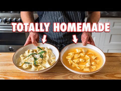 Perfect Homemade Tortellini (2 Ways)