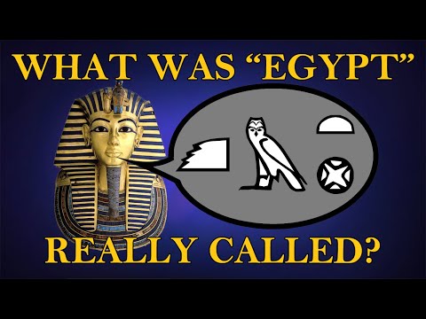 The many names for Ancient Egypt