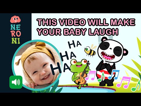 Make Your Baby Laugh | Music, sounds and visuals that make babies laugh | Goofy Panda 3 Videos
