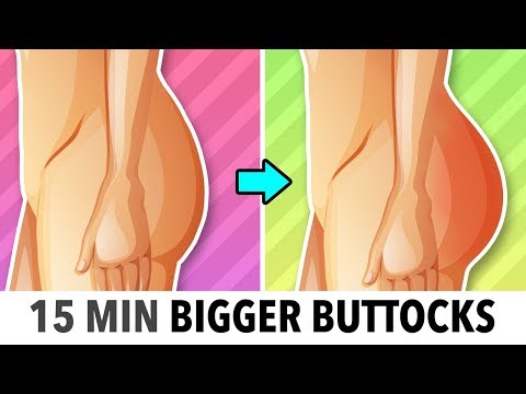 15 Min Bigger Buttocks Workout - Grow It Naturally