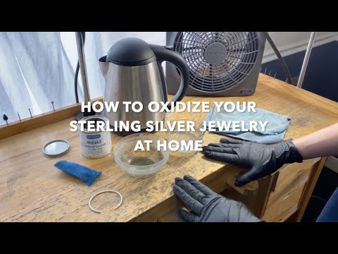 How To Oxidize Your Sterling Silver Jewelry At Home (Short Version)