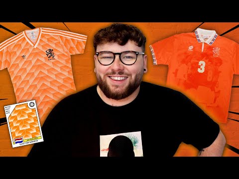 THE TOP 5 BEST EVER NETHERLANDS FOOTBALL SHIRTS!!