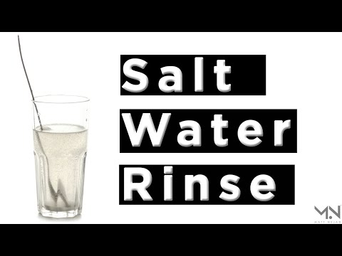 Salt Water Mouth Rinse for Gingivitis | Simple, safe, and effective for gum health | Do Not Swallow