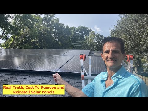 How Much To Remove Solar Panels To Replace Roof? The Real Cost