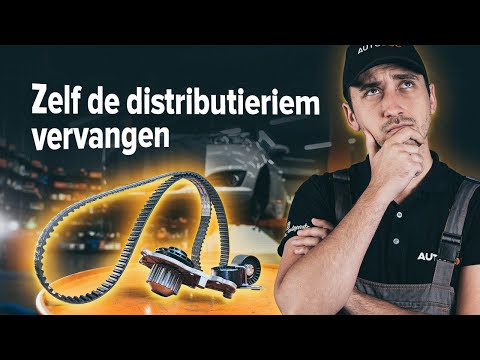 Hoe een distributieriem set en waterpomp vervangen op een FORD FIESTA JA8 [AUTODOC-TUTORIAL]