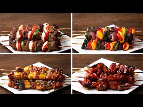 Skewers 4 Ways