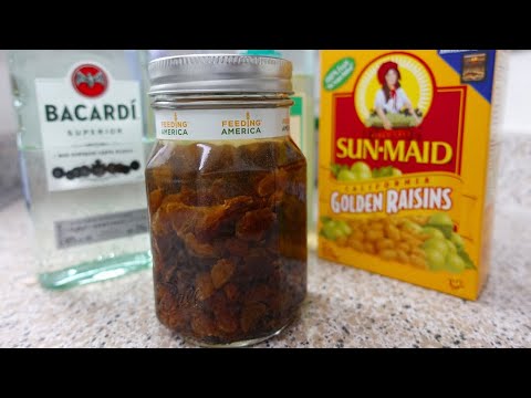 How to Make Drunken Raisins Rum Soaked Raisins Rum Raisins