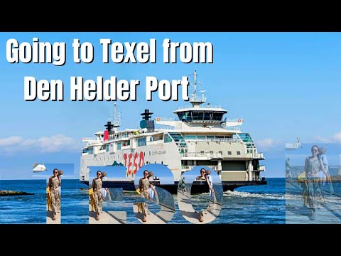 Going to Texel Via Ferry Boat (Teso) from Den Helder to Texel | Netherlands | Shiela Piet