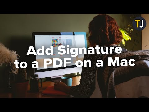 How to Add a Signature to a PDF on a Mac