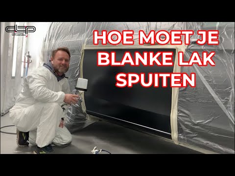 Hoe moet je blanke lak spuiten (vernis)