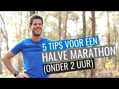 5 tips voor een halve marathon (onder 2 uur)